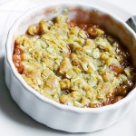 Individual Classic Rhubarb Crisp