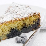 Blueberry Cornmeal Skillet Cake