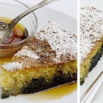 Blueberry Cornmeal Skillet Cake