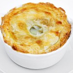 Chicken Pot Pie with Puff Pastry Crust