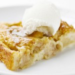 Apple Cake with Caramel Sauce