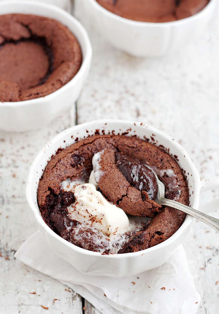 Hot Chocolate Pudding Cakes