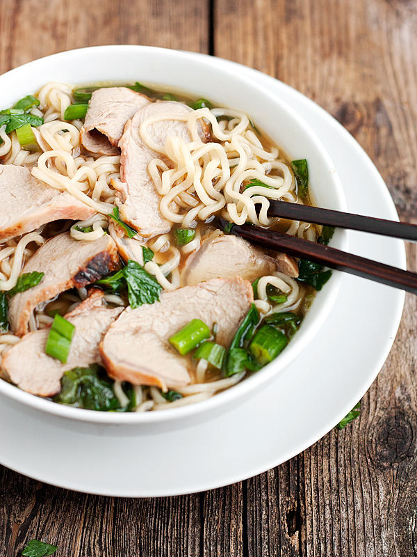 Ramen Noodle Soup with Char Siu Pork Seasons and Suppers