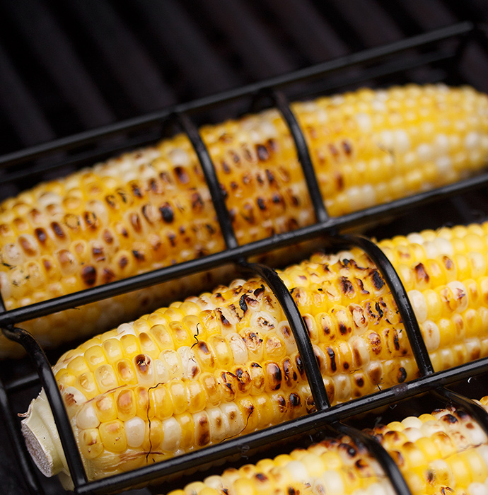 Grilled Corn, Tomato Arugula Salad Seasons and Suppers