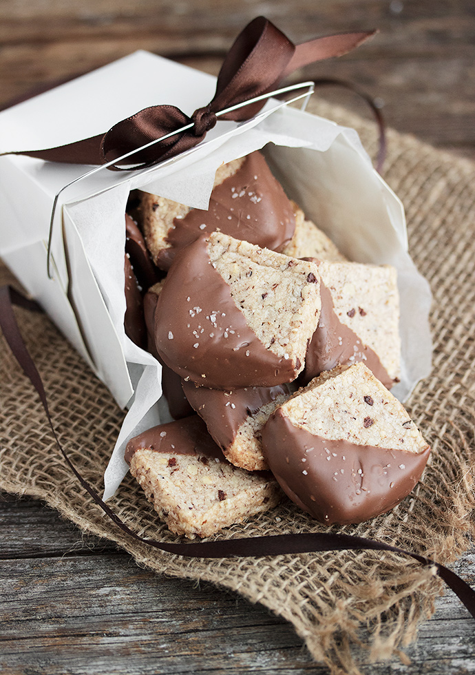 Hazelnut and Cocao Nib Sandies Seasons and Suppers