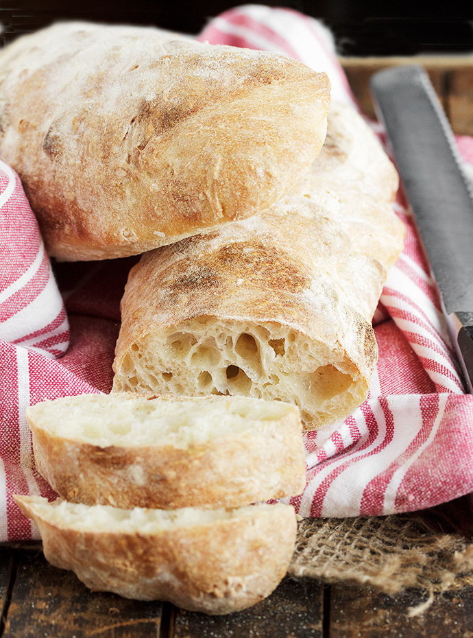 Homemade Ciabatta Bread