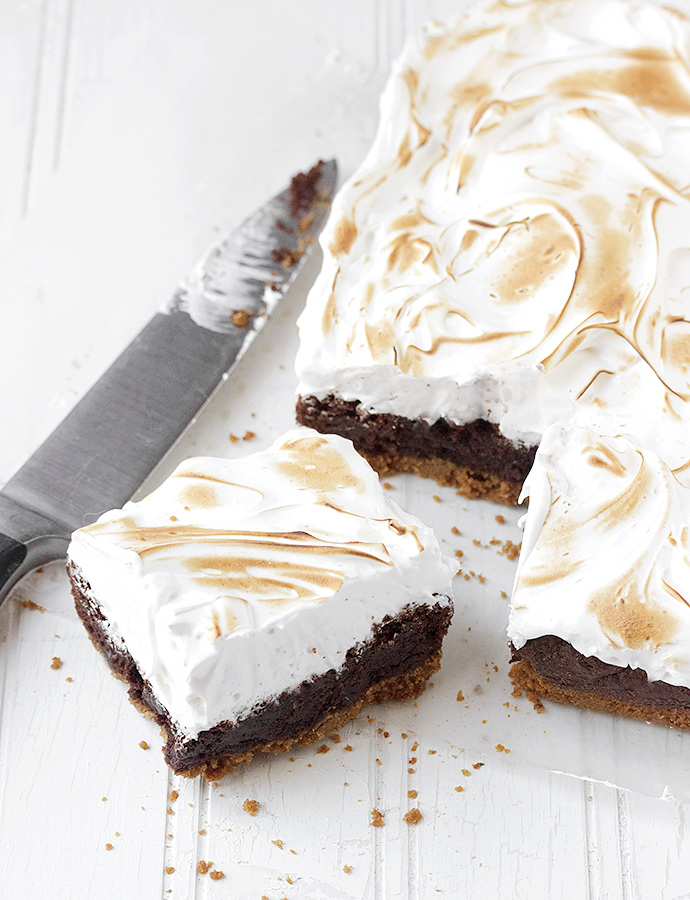 S'mores Brownie Bars