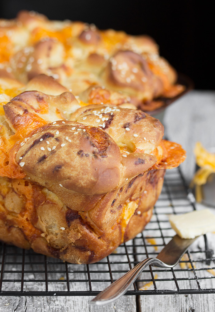 Homemade Chunky Cheese Bread Seasons and Suppers