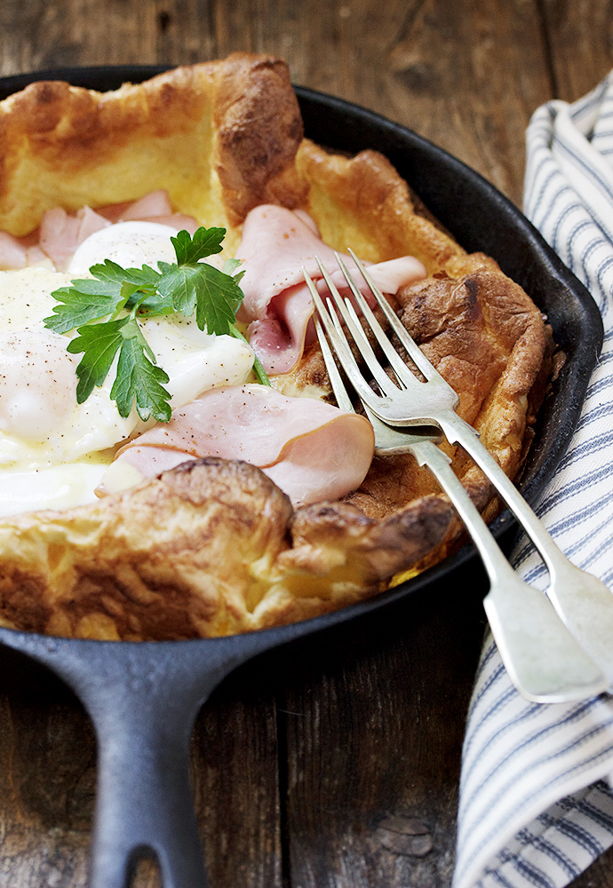 Eggs Benedict Dutch Baby Seasons and Suppers