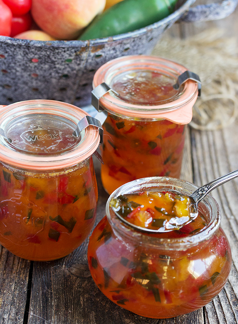 Peach And Pepper Jam Seasons And Suppers