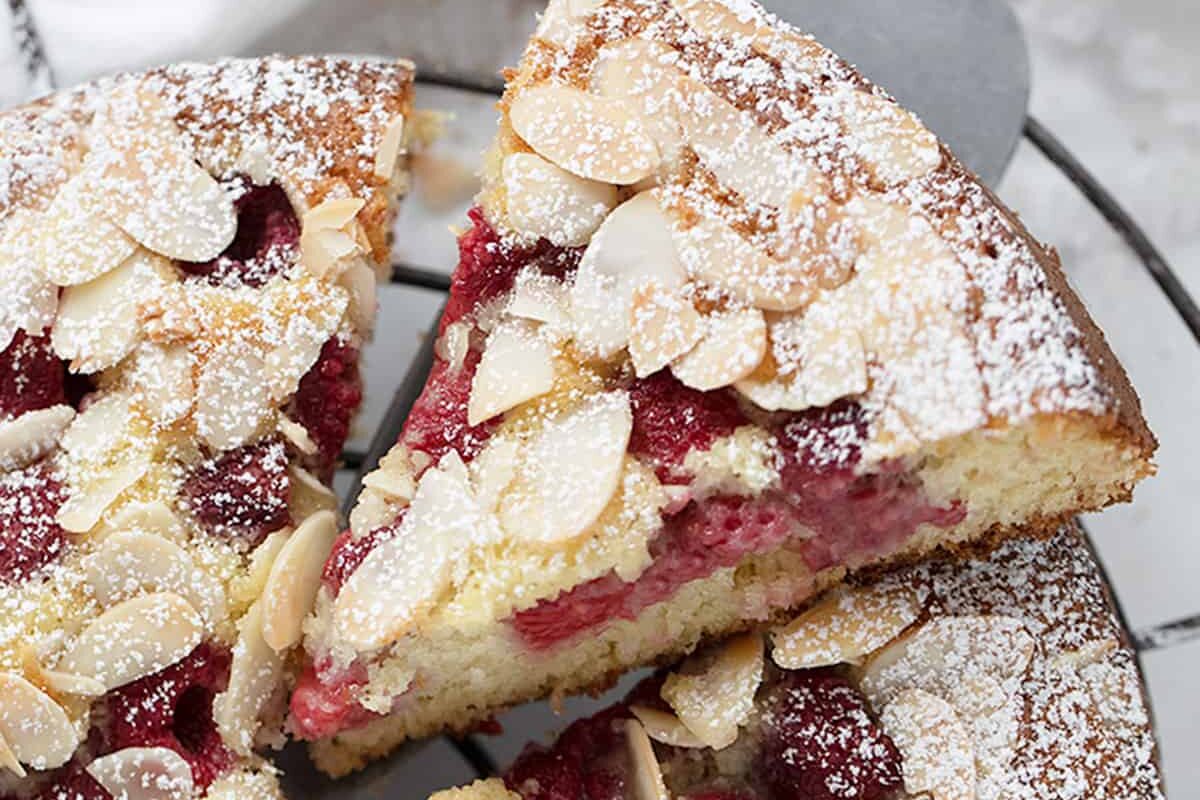 Raspberry Buttermilk Cake - Seasons and Suppers