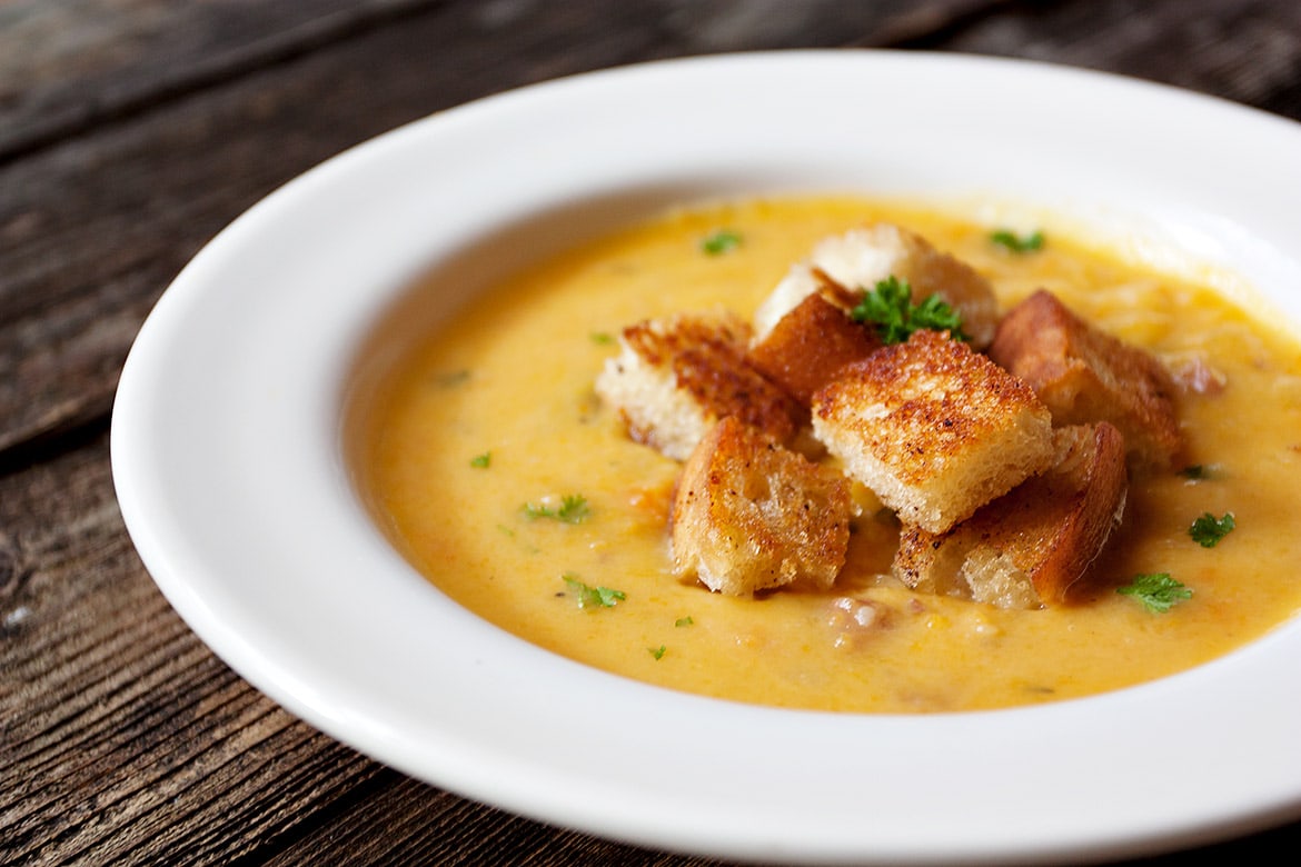 Roasted Butternut Squash Chowder Seasons And Suppers