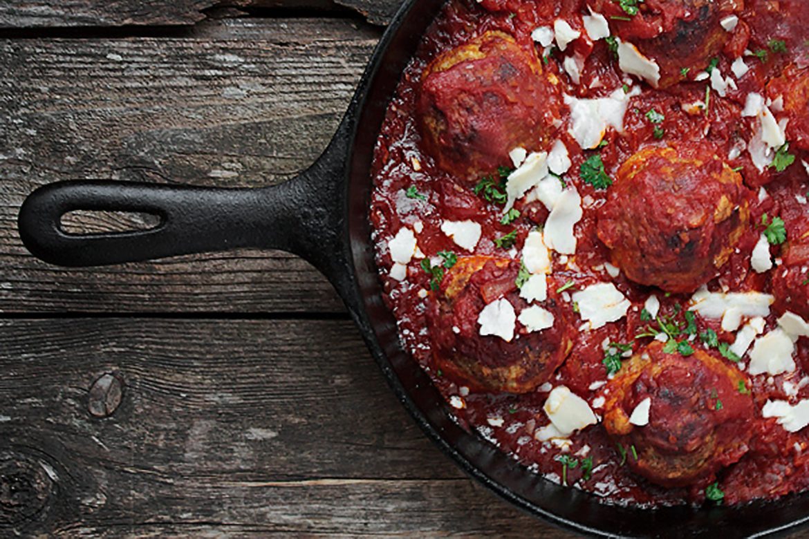 Baked Meatballs and Tomato Sauce Seasons and Suppers
