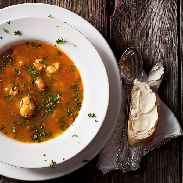 Hungarian Paprika Cauliflower Soup Seasons and Suppers