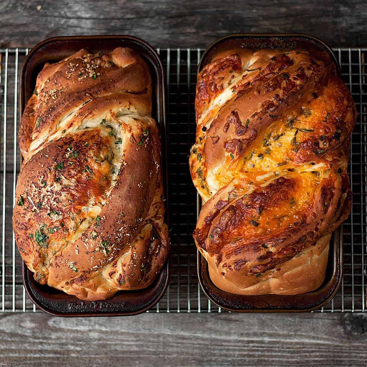 Simply Perfect Homemade Cheese Bread - Seasons and Suppers