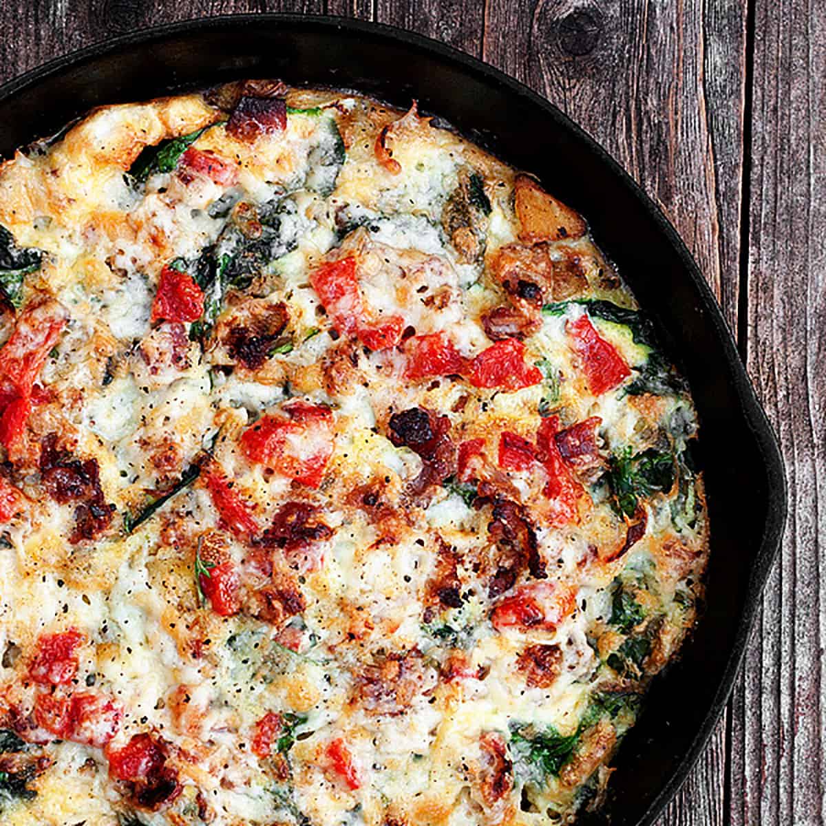 Potato and Bacon Frittata
