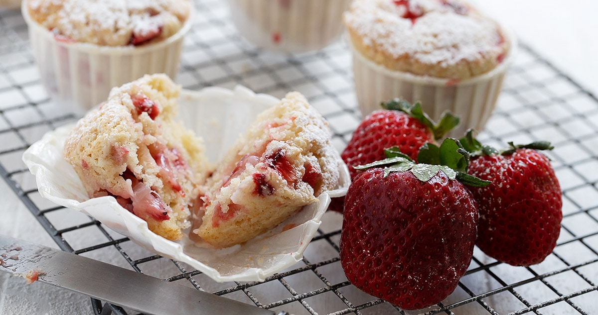 Strawberry Shortcake Muffins Seasons And Suppers