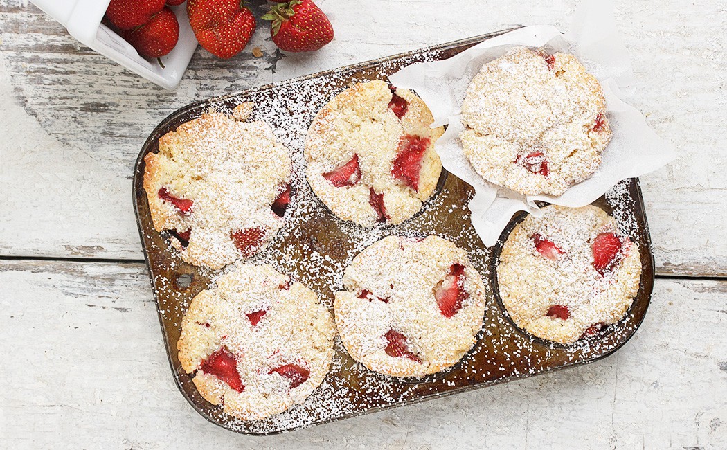 Strawberry Shortcake Muffins Seasons and Suppers