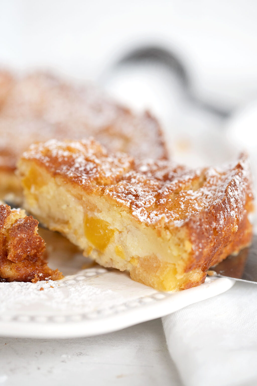 Peaches and Cream Cake Seasons and Suppers