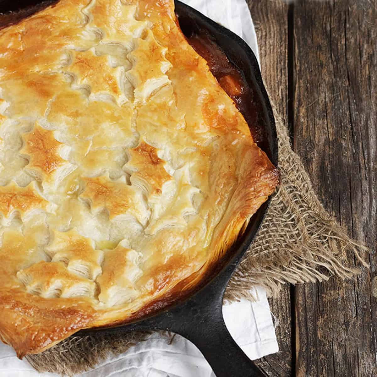 Beef and Vegetable Pot Pie
