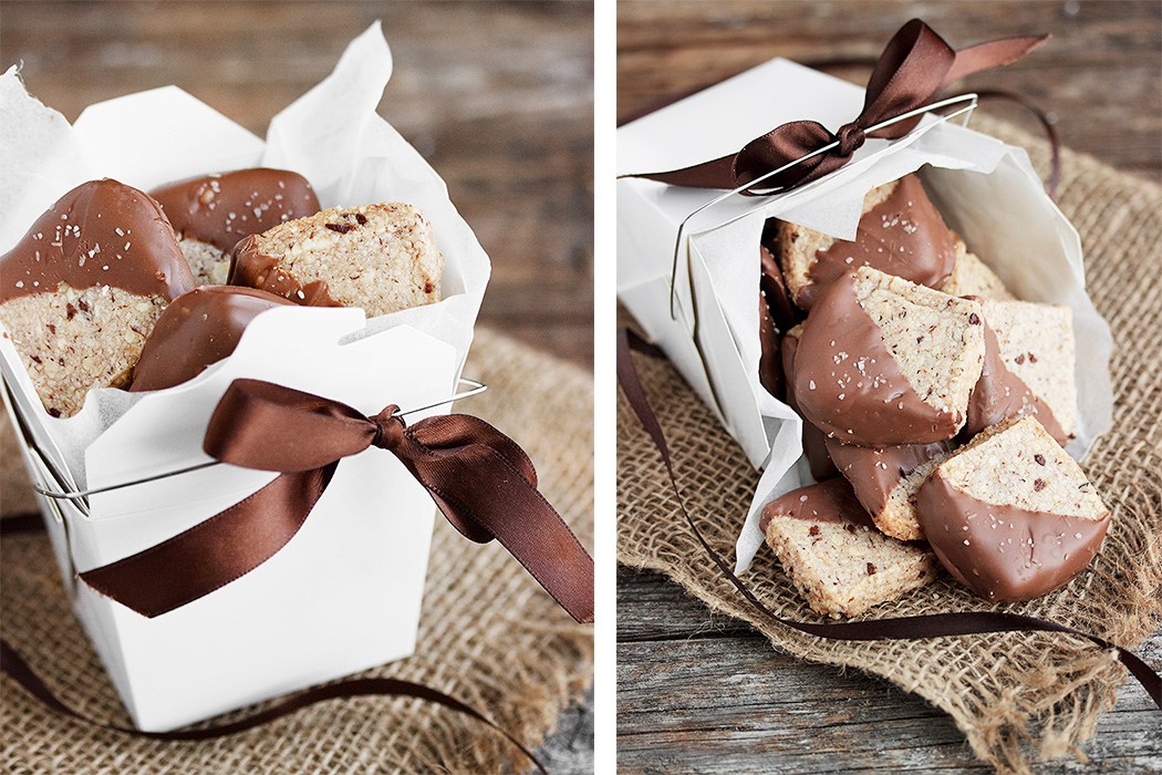 Hazelnut and Cocao Nib Sandies Seasons and Suppers