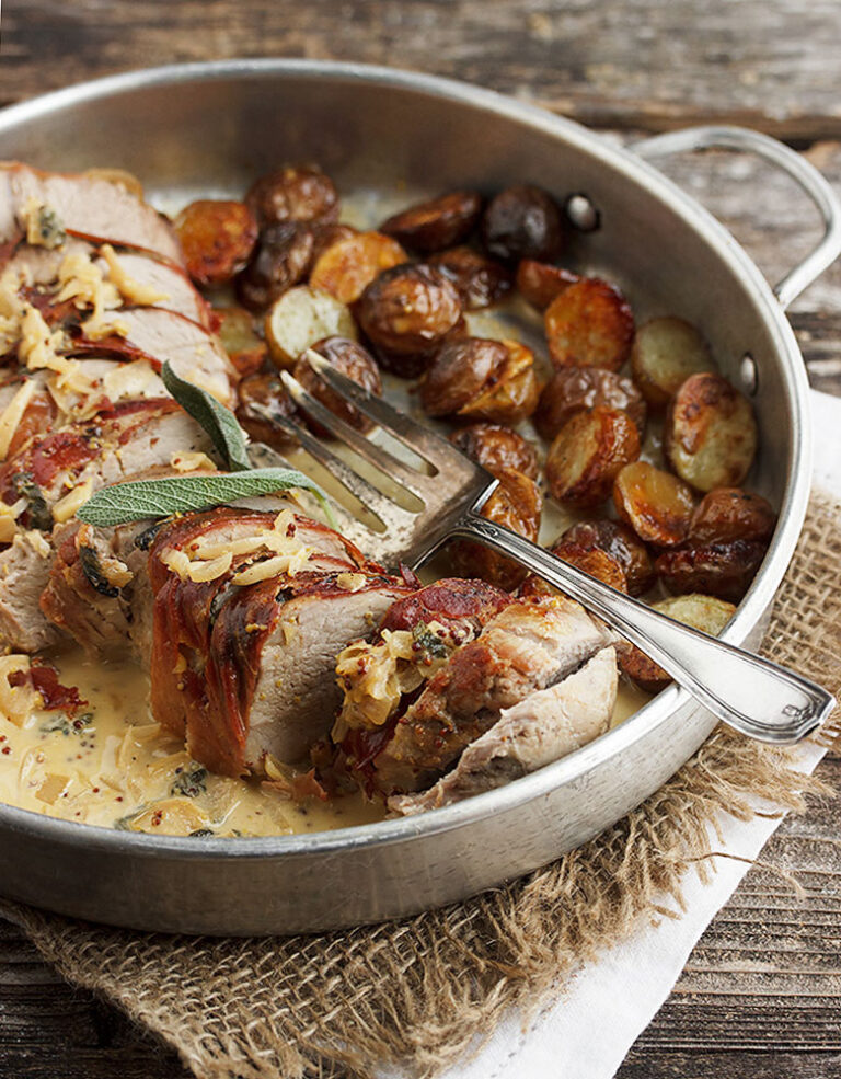 Prosciutto Wrapped Pork Tenderloin