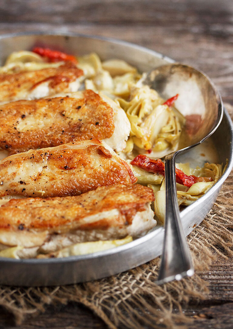 Sun Dried Tomato Artichoke Chicken Seasons and Suppers