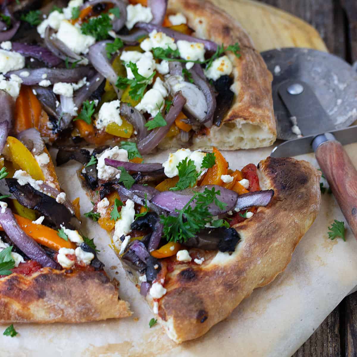 Grilled Vegetable Pizza