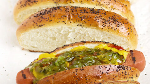 Easy Homemade Top Sliced Hot Dog Buns Seasons And Suppers