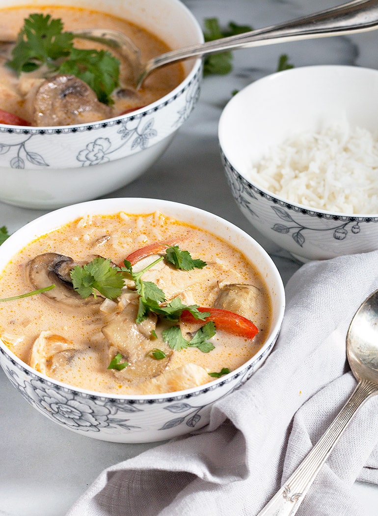 Wicked Thai Chicken Soup Seasons and Suppers