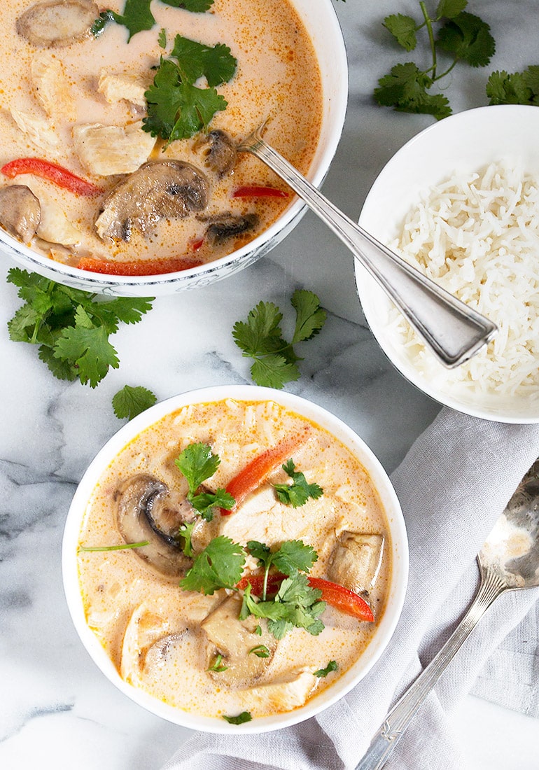 Wicked Thai Chicken Soup Seasons and Suppers
