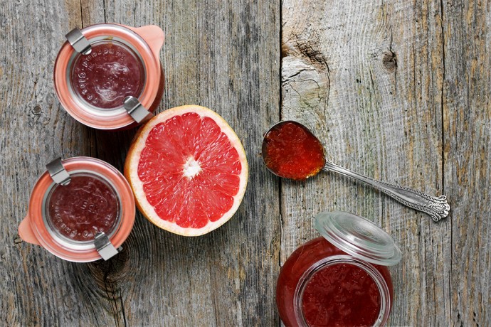 Small-Batch Grapefruit Jam - Seasons and Suppers