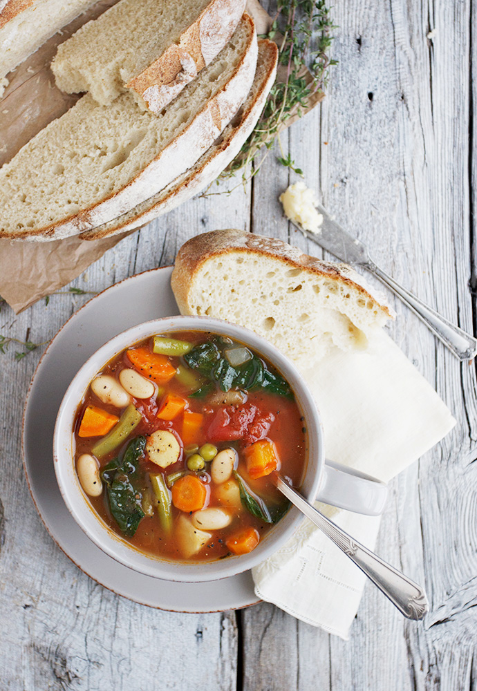 Provencal Style Winter Vegetable Soup