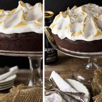 Chocolate Guinness Cake with Cloud Frosting