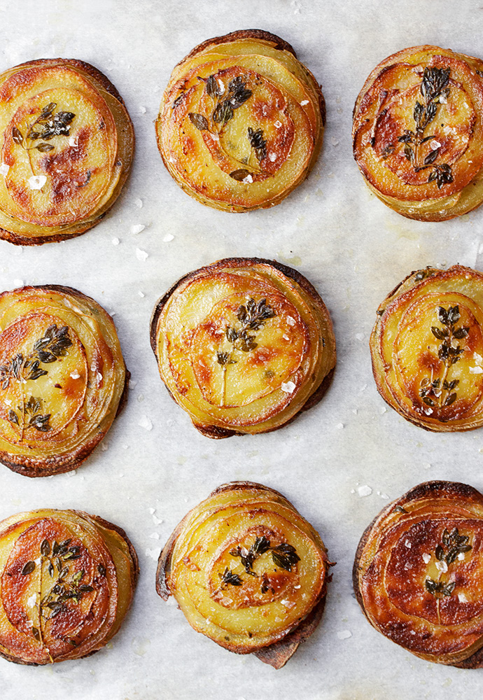 Mini Pommes Anna Seasons and Suppers