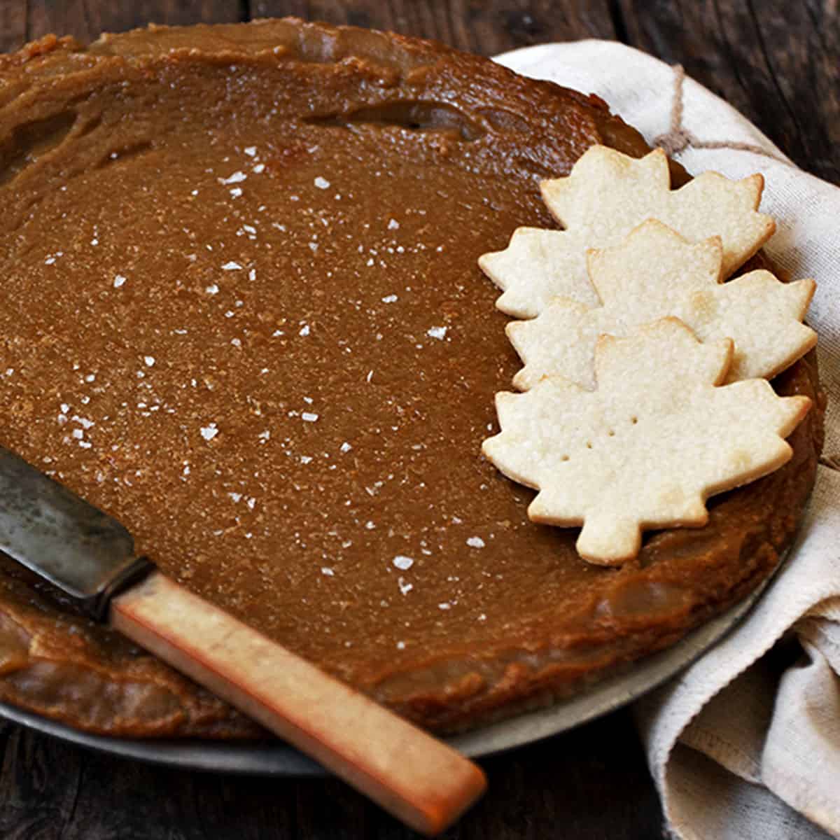 Classic Canadian Maple Syrup Pie Seasons and Suppers