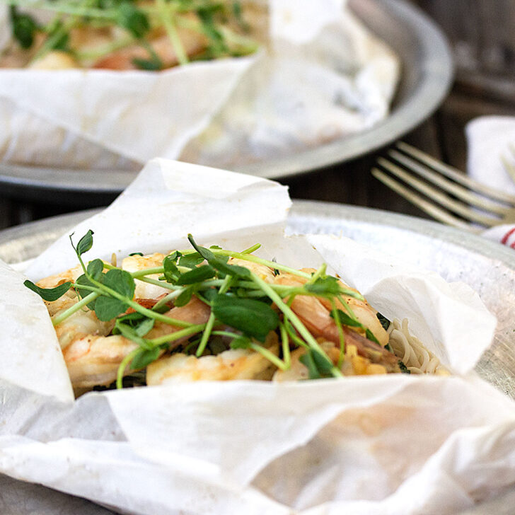 Shrimp en Papillote Seasons and Suppers