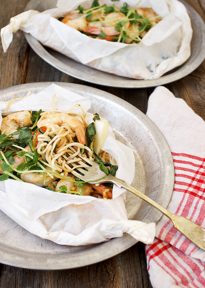 Shrimp en Papillote Seasons and Suppers