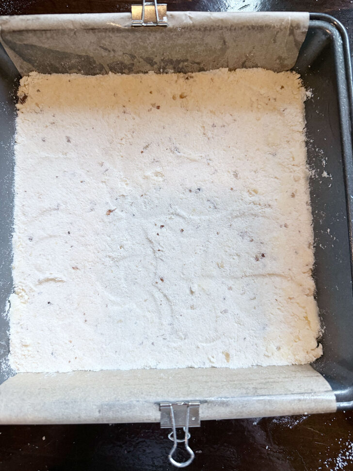 Crust ready to bake.