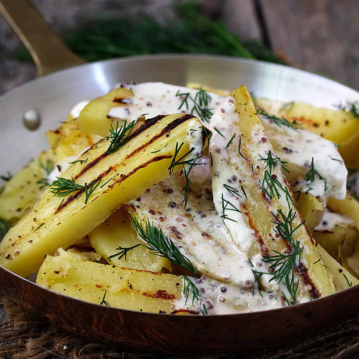Grilled Potato Salad