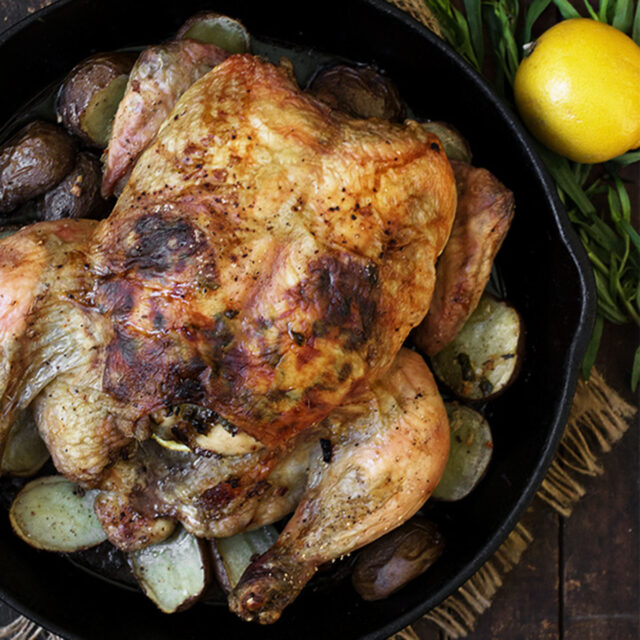 Tarragon Roasted Chicken Seasons and Suppers
