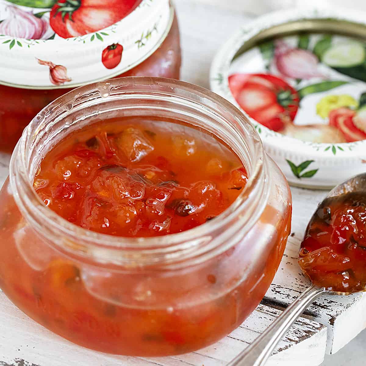 Peach and Pepper Jam