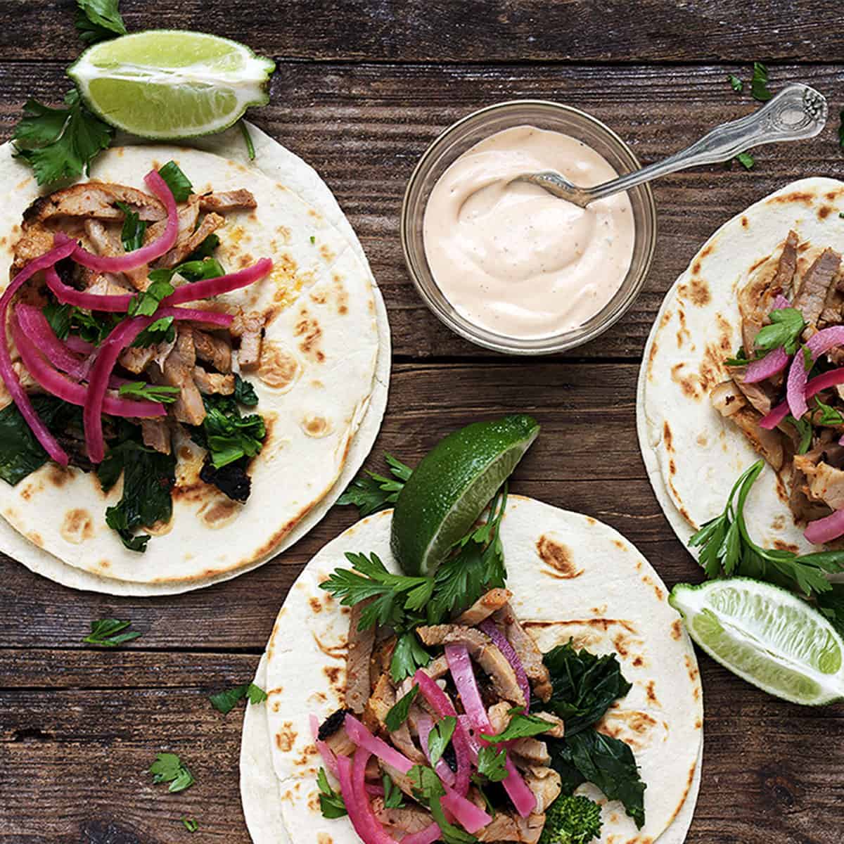 Porchetta Tacos