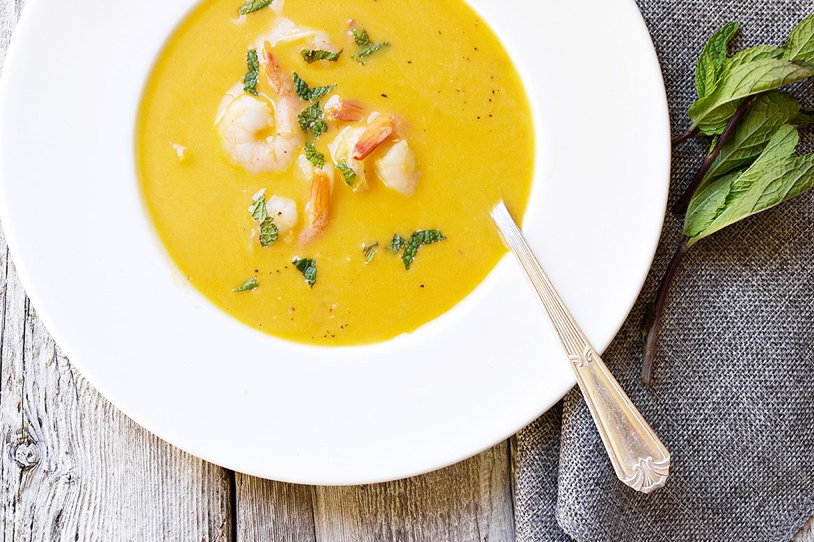 SlowCooker Thai Butternut Squash Soup Seasons and Suppers