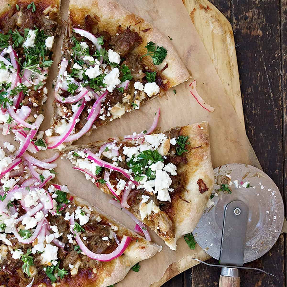 Carnitas Pizza - Seasons and Suppers