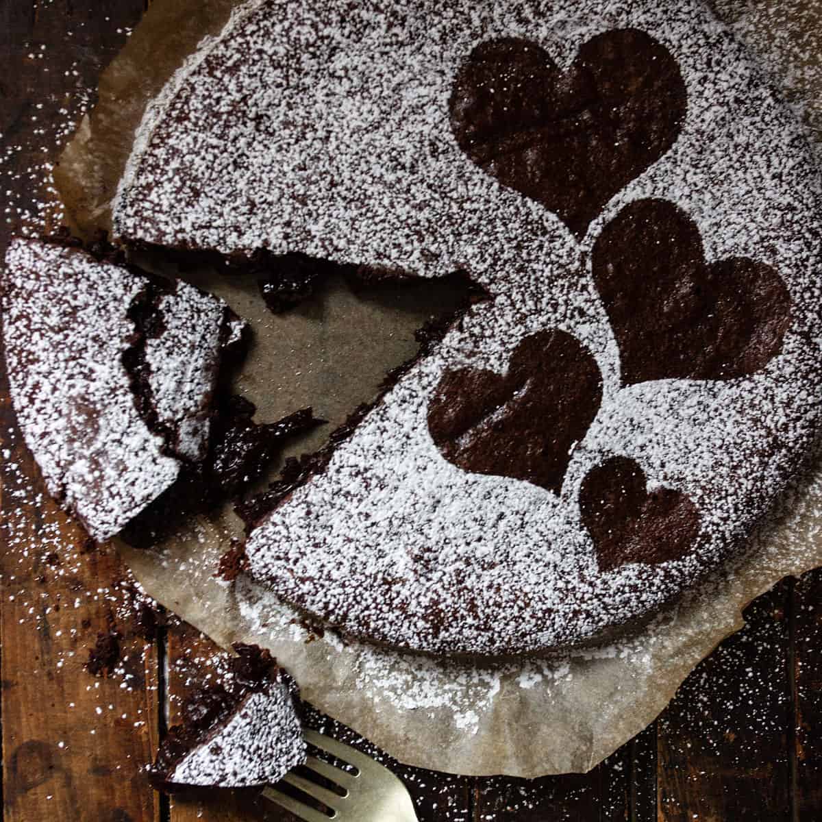 Swedish Gooey Chocolate Cake
