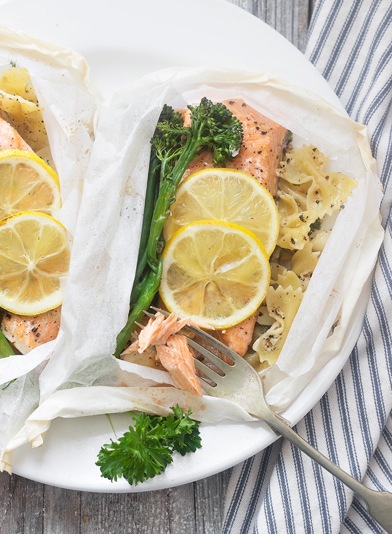 Trout en Papillote (Rainbow Trout Cooked in Parchment) Seasons and Suppers