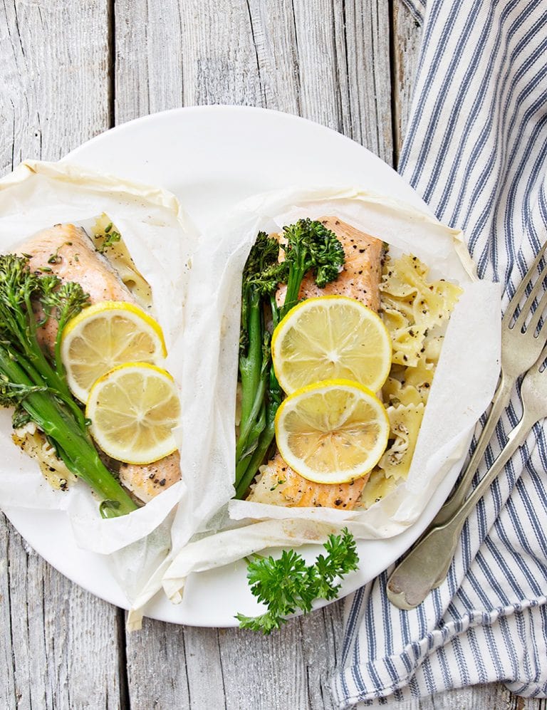 Trout en Papillote (Rainbow Trout Cooked in Parchment) Seasons and