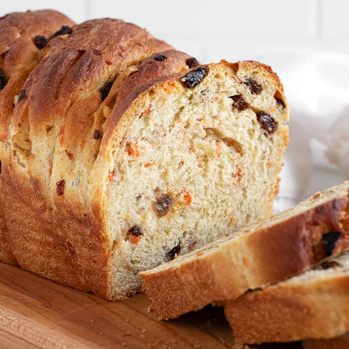Carrot Raisin Yeast Bread
