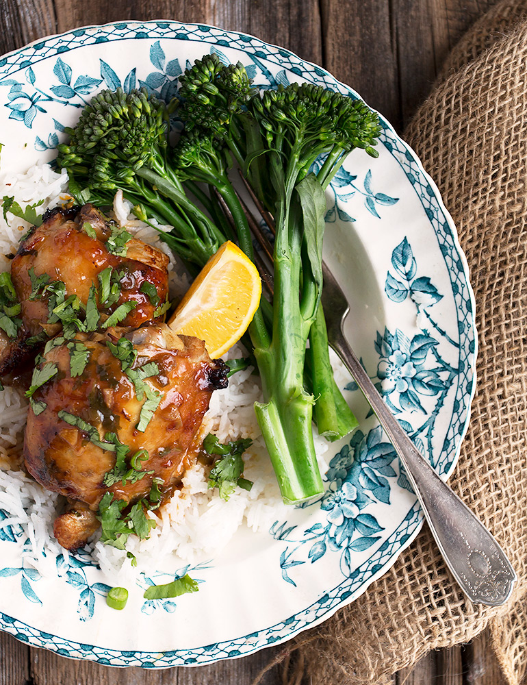 Citrus Marinated Chicken Thighs - an easy and delicious weeknight meal!
